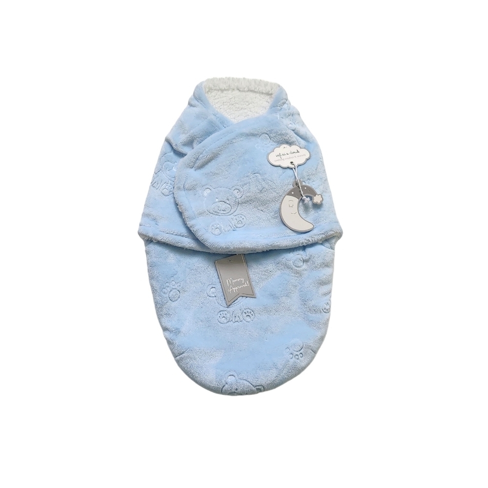 Soft as a Cloud Baby Blanket Bunting Wrap